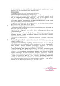 Zarządzenie Kierownika GOPS w Raciechowicach w sprawie organizacji i zasad funkcjonowania Gminnego Ośrodka Pomocy Społecznej w Raciechowicach w związku ze stanem epidemii-4